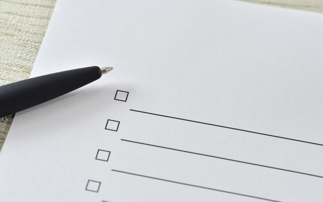 Checklist voor een scheiding met evenwichtige oplossingen